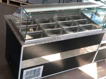 Buffet Saladebar | poké bowl vitrine , Sushi-tapas vitrine, Ophalen of Verzenden, Nieuw in verpakking, Bakkerij en Slagerij