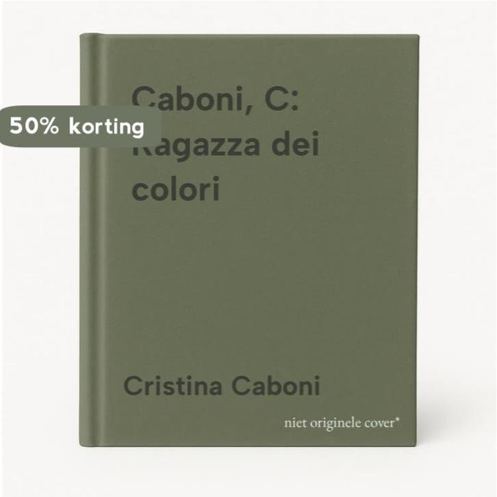Caboni, C: Ragazza dei colori 9788811818915 Cristina Caboni, Boeken, Wetenschap, Gelezen, Verzenden