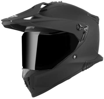 Bogotto FG-601 Mat Zwart Enduro Helm, XXL, Nieuw met kaartje, Overige merken, Heren