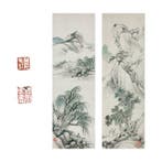 Willow Stream Boat RideStrolling in Seclusion: Pair of