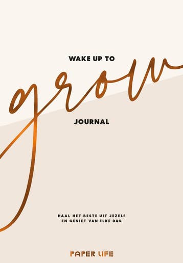 Wake up to grow Journal (9789000377510, Estrella van Toor), Verzenden, Nieuw