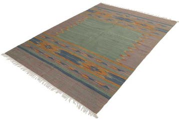 Kelim - Kelim - 240 cm - 170 cm - Naturfarben, Nieuw