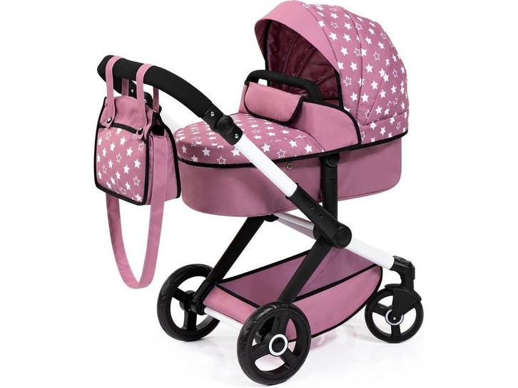 Bayer Design Xeo Combi poppenwagen - Verstelbare duwstang -, Kinderen en Baby's, Speelgoed | Overig, Zo goed als nieuw, Verzenden