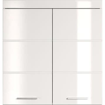 AMANDA bathroom cabinet - 2 doors - Glossy white - L73 x..., Verzenden, Nieuw