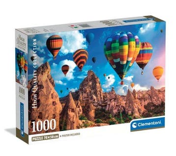 Clementoni puzzel 1000 stukjes Ball van €14,99 voor €9,94, Ophalen of Verzenden, Nieuw