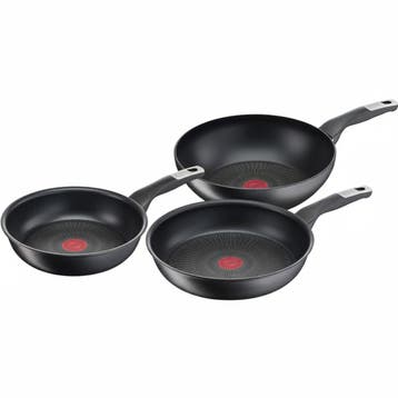 Tefal Unlimited pannenset 3 delig | Retourdeal 40% korting, Huis en Inrichting, Keuken | Potten en Pannen, Verzenden, Nieuw