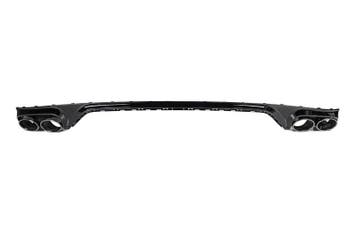 Diffuser geschikt voor Q8 | SQ-Style | 2018-2024 | S-Line |, Nieuw, Achter, Bumper, Audi
