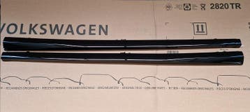 Zijskirts Audi A3 S3 8V S-Line 3-deurs Cabrio Zwart Y9B, Verzenden, Nieuw
