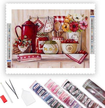 2dekans | Vivora 5D Diamond Painting Set – Mini DIY, Ophalen of Verzenden, Zo goed als nieuw