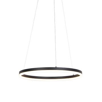Design hanglamp zwart 60 cm incl. LED 3-staps dimbaar -, Verzenden, Nieuw, Design