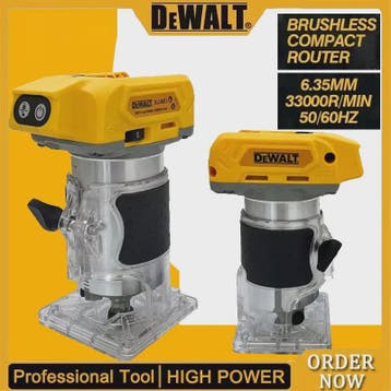 DeWalt Accu Freesmachine 30000 RPM - Draadloos Houtbewerking, Verzenden, Nieuw