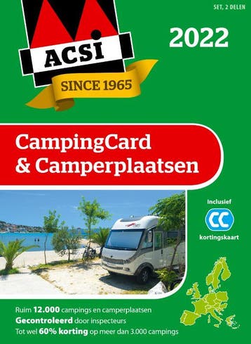 CampingCard & Camperplaatsen 2022 / ACSI Campinggids - ACSI, Verzenden, Gelezen, ACSI