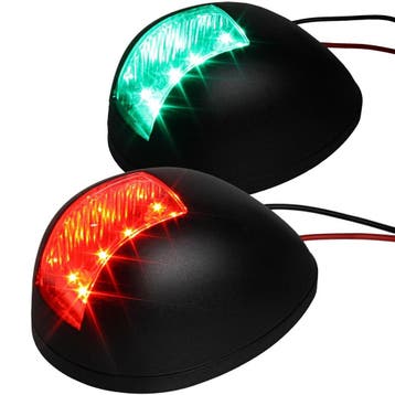 Boordlicht LED Set 80mm Tot 12m Zwart, Ophalen of Verzenden, Nieuw