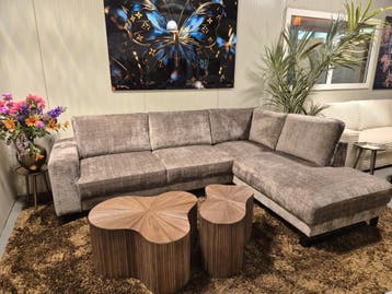 Hoekbank Brandon | direct leverbaar | ACTIE!, Ophalen of Verzenden, Nieuw, Hout, Trendy en modern