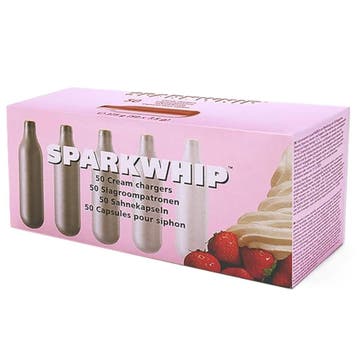 iSi Slagroompatronen Sparkwhip 50 stuks, Verzenden, Nieuw