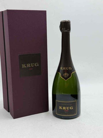 2000 Krug, vintage - Champagne Brut - 1 Fles (0,75 liter), Nieuw