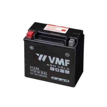 VMF PowerSport AGM 51224 / YTX14-BS / 512909020, origineel, Motoren, Verzenden, Nieuw