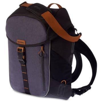Basil daypack tas Miles black, Verzenden, Nieuw
