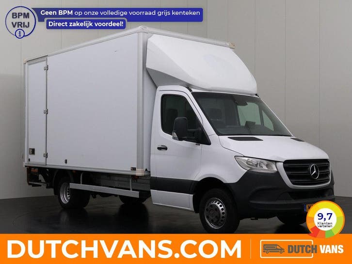 Mercedes-Benz Sprinter Laadklep 516CDi | wit, Auto's, Bestelauto's, Lease, Automaat, BTW verrekenbaar, Diesel, Wit, Euro 6, Mercedes-Benz
