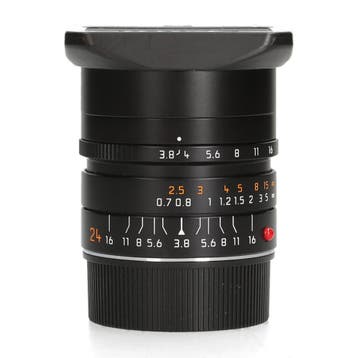 Leica 24mm f/3.8 Elmar-M ASPH (11648) - Groothoeklens, Audio, Tv en Foto, Fotografie | Lenzen en Objectieven, Ophalen of Verzenden