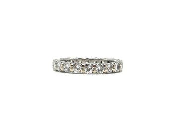 Zonder minimumprijs - Ring - 18 karaat Witgoud - 1.40ct. tw., Nieuw