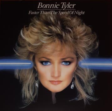 Bonnie Tyler - Faster Than The Speed Of Night, Ophalen of Verzenden, Gebruikt