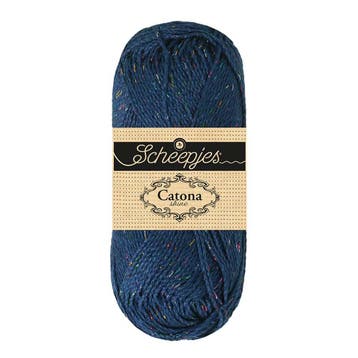 Scheepjes Catona Shine - 527 Midnight - Rainbow - Katoenga, Ophalen of Verzenden, Nieuw