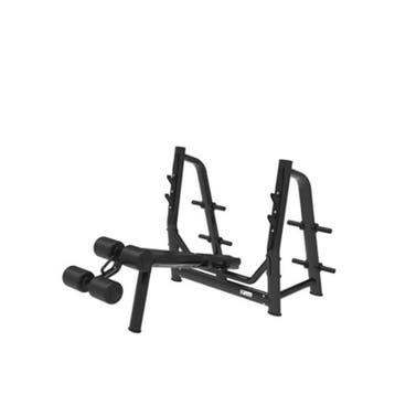 Gymfit - Luxury Line Plus - Olympic Decline Bench Peb103, Sport en Fitness, Fitnessmaterialen, Ophalen of Verzenden, Nieuw