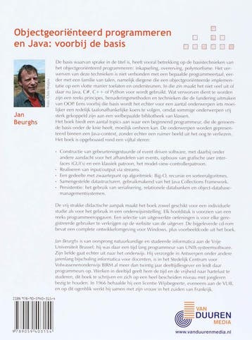 Handboek Objectgeoriënteerd programmeren en Java J. Beurghs, Verzenden, Gelezen, J. Beurghs