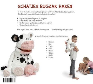 Schatjes rugzak haken - Anja Toonen, Haakboek, Ophalen of Verzenden, Nieuw