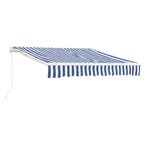 Zonnescherm Bitonto luifel handbediend met knikarm 350x250 c, Verzenden, Nieuw