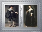 Frankreich 250 Euro zilver Farbdruck 2025 Rembrandt Doppe..., Postzegels en Munten, Verzenden