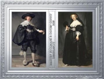 Frankreich 250 Euro zilver Farbdruck 2025 Rembrandt Doppe..., Verzenden