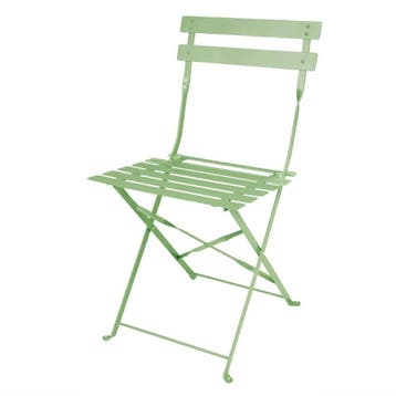 Bolero stalen klapstoelen lichtgroen (2 stuks), Verzenden, Nieuw in verpakking