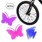 Versier je fiets met deze spaakkralen vlinders en visjes, Nieuw