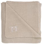 Jollein Basic Knit Nougat 100 x 150 cm Ledikantdeken, Verzenden, Nieuw