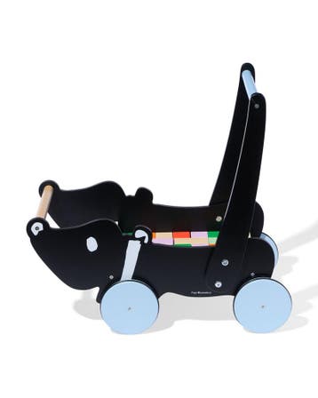 HEMA Takkie loopwagen met blokken hout, Verzenden, Nieuw
