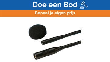 Bieden: Alphatron IMG StageLine EMG-500P Spraakmicrofoon Zw, Ophalen of Verzenden, Nieuw, Communicatie