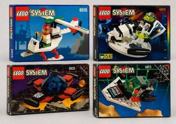 Lego Set - Classic Town - Stunt Copter, Saucer Scout,, Kinderen en Baby's, Speelgoed | Duplo en Lego, Nieuw