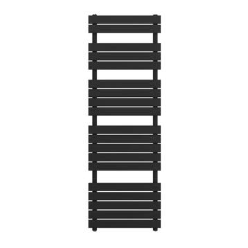 Designradiator Ella 180x60cm mat zwart 1100W zij aansluiting, Verzenden, Nieuw
