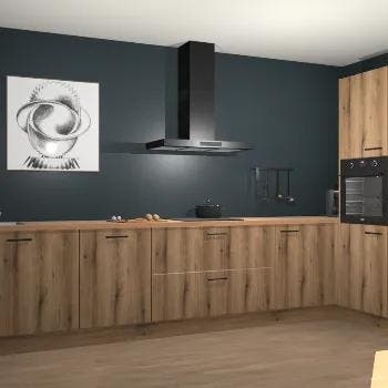 Goud Eiken keuken Khao Lak 73094, Verzenden, Nieuw
