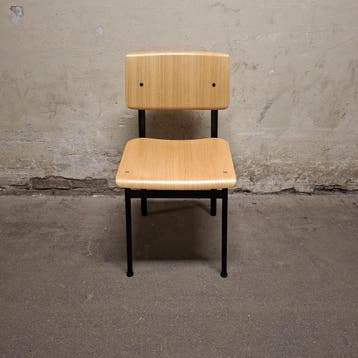16x Muuto Loft stoel Zwart Gebruikt, Gebruikt, Zwart, Hout