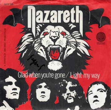 Nazareth - Glad That Youre Gone + Light My Way (Vinylsi..., Nieuw in verpakking