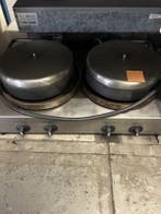 Occasion 2-pans pannenkoeken apparaat, Ophalen, Gebruikt