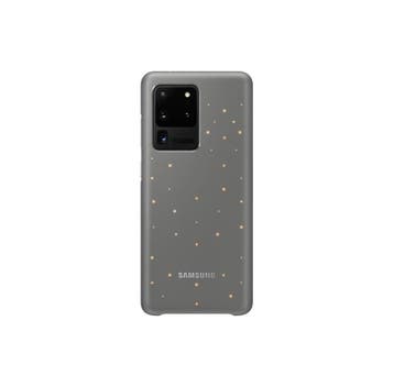 Samsung LED Hoesje - Samsung Galaxy S20 Ultra - Grijs, Ophalen of Verzenden, Nieuw