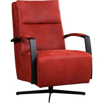 Leren fauteuil inspiratie, Ophalen of Verzenden, Nieuw, Leer