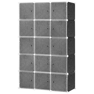 TRUUSK DIY Kledingkast Planksysteem - 2 Grote en 9 Kleine Ku, Verzenden, Nieuw