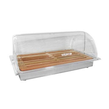 GGM Gastro | Broodtrommel - chroom | Broodmand - 53x28,5cm |, Verzenden, Nieuw in verpakking