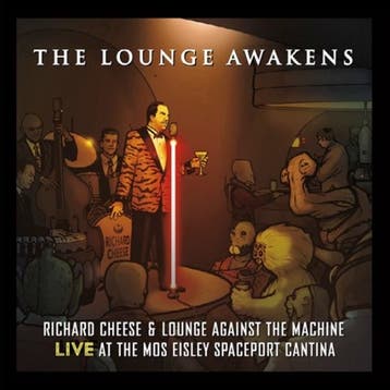 lp nieuw - richard cheese - THE LOUNGE AWAKENS (RED) (pre..., Verzenden, Zo goed als nieuw, Overige formaten