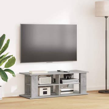 vidaXL TV-standaard Beton Grijs 96 x 35 x 33,5 cm, Huis en Inrichting, Kasten | Televisiemeubels, Verzenden, Nieuw, 50 tot 100 cm